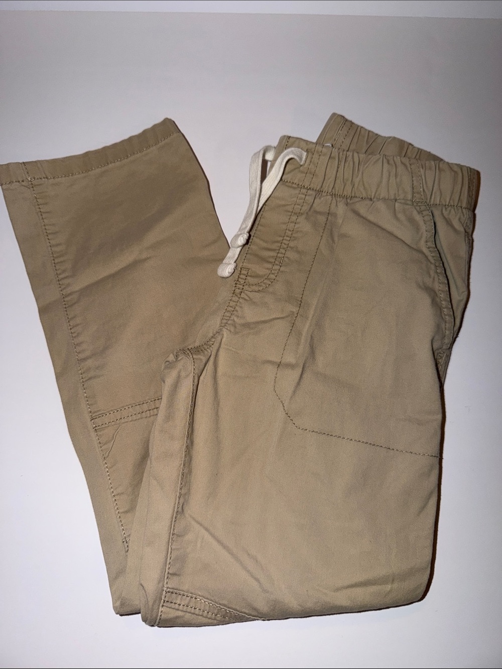 Cat & Jack Khaki Drawstring Casual Kids Pants